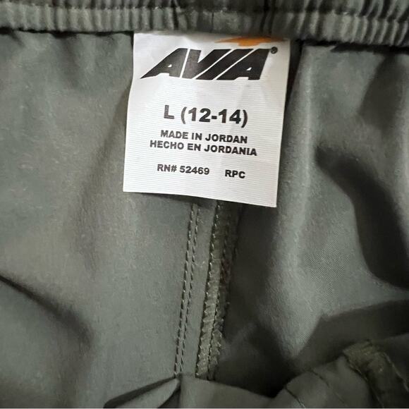 Avia Green Belted Cargo Pants Size Large - Picture 12 of 14